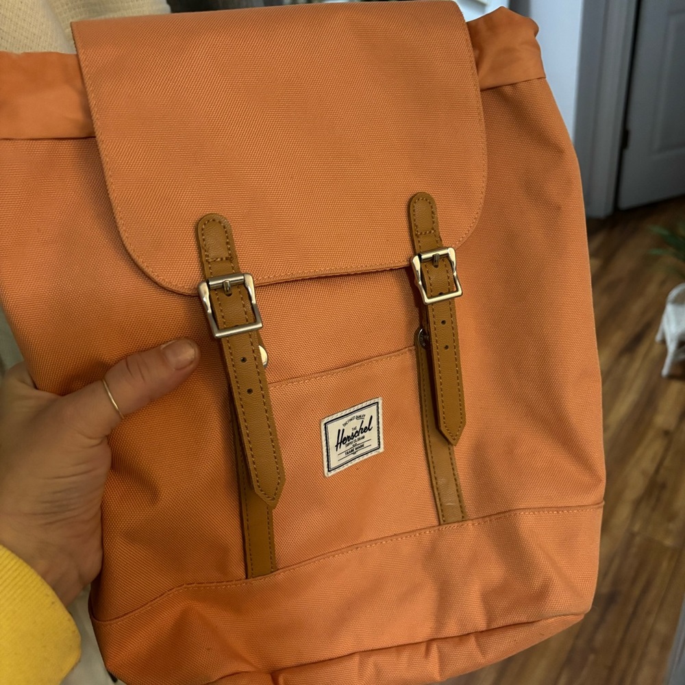Herschel orange back pack